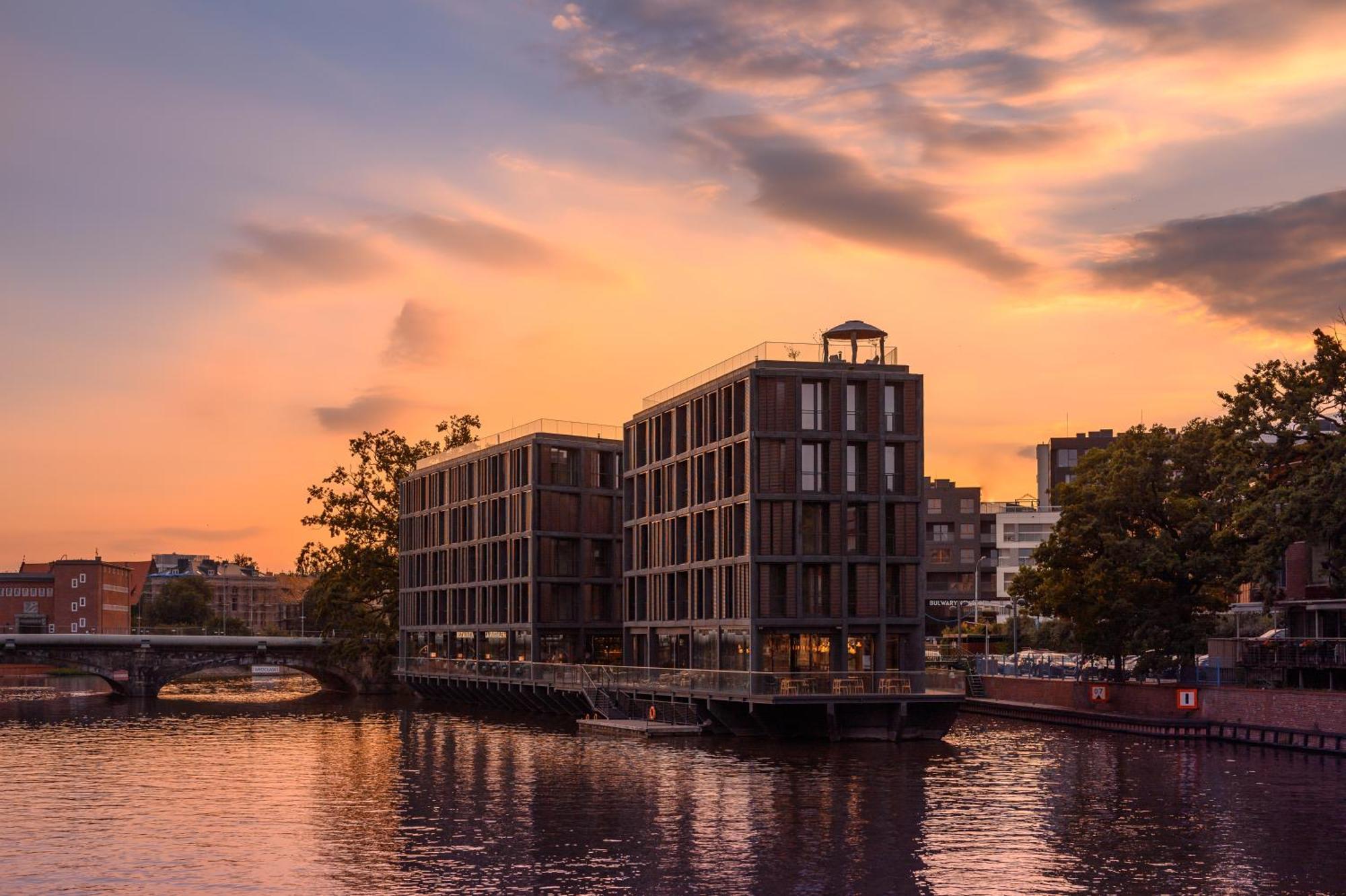 Inqse Wroclaw Marina Breslávia Exterior foto